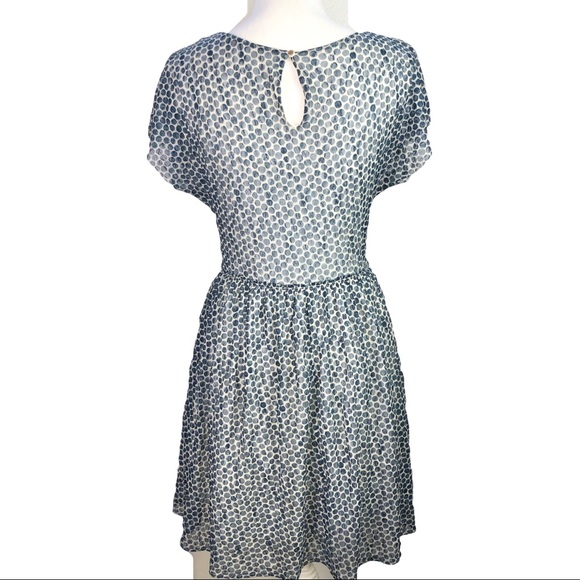 Anthropologie Weston Wear Frothed Dot Dress - Picture 3 of 8